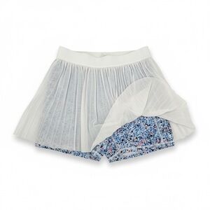 Terez New York White Pleated Tennis Skort Terrazzo Print L NWT Style 2839